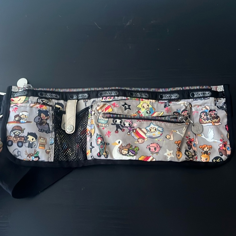 Tokidoki Lesportsac ciao ciao transporto Fanny pack hip-pack cross body